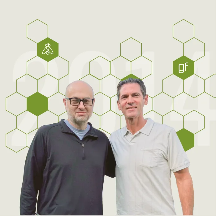 Greenfly co-founders Shawn Green and Daniel Kirschner, 2014