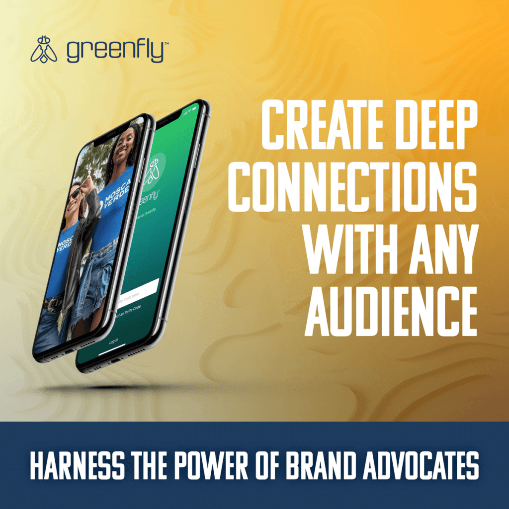 Cover art from Greenflys Guide titled "Create Deep Connetions with Any Audience - Harness the Power of Brand Advocates"