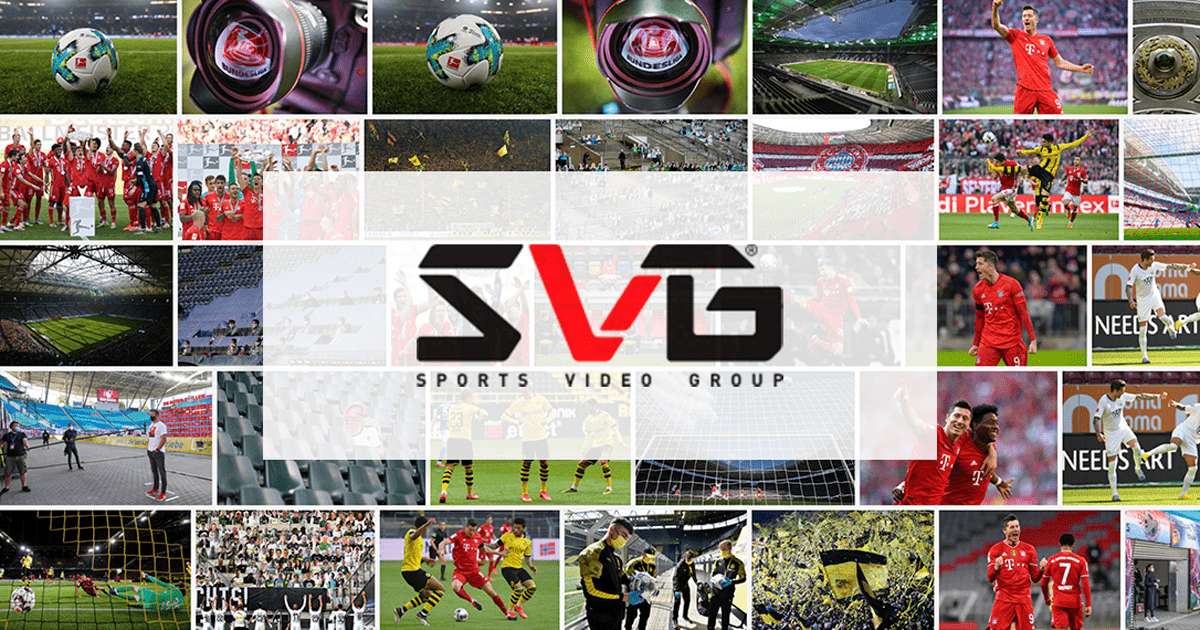 SVG logo over images