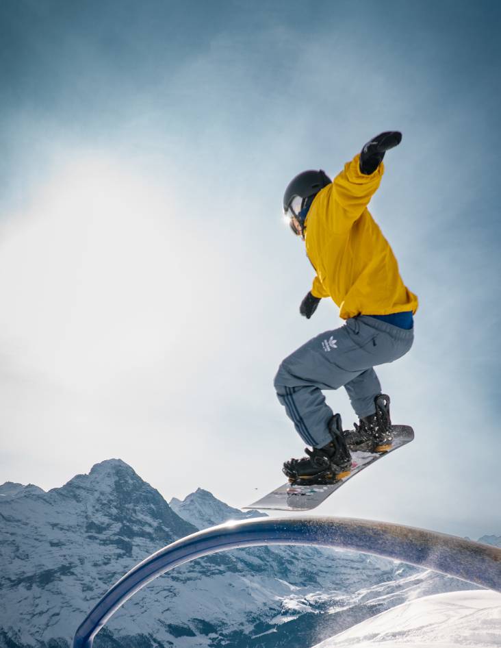 Brand ambassadors on the slopes