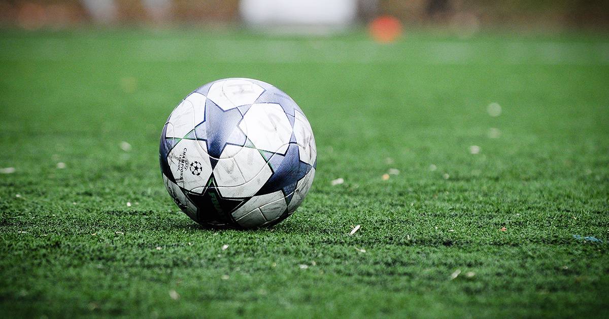 Football on field, Paris Saint-Germain