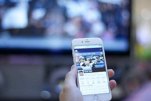 Digital fan engagement, showcasing digital media a sports app for the New York Yankees baseball team.