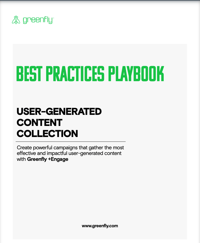 UGC Best Practices Playbook
