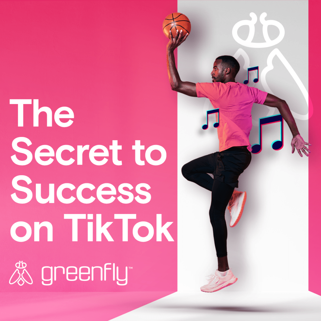 TikTok success for fan engagement cover with basketball player.