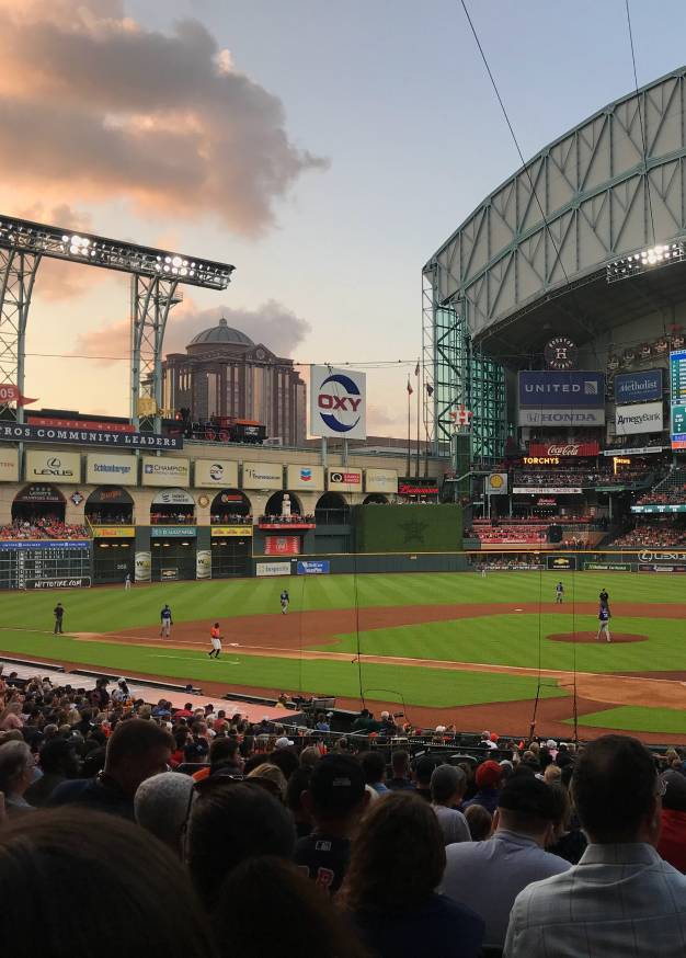 Digital media captured at a live baseball game